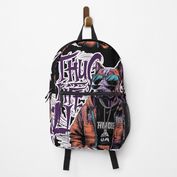 Item preview, Thug Life Cat Design in Vibrant Colors designed and sold by diegomenjivar92.