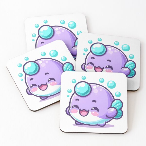 Item preview, Amethyst the Cheerful Fish designed and sold by nada-art.