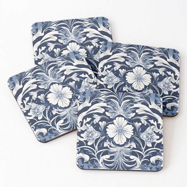 Item preview, Blue and white tile pattern #2 designed and sold by Ilikeiwantilove.