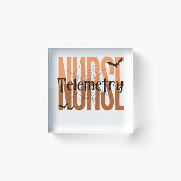 Item preview, Telemetry Nurse (Halloween) designed and sold by Whackadoodletee.