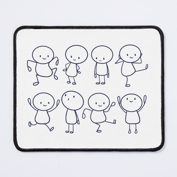 Item preview, Hand drawn stickman designed and sold by Freeform Studio.