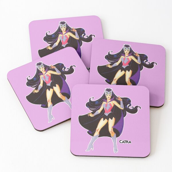 Item preview, Vintage Style SHE RA Card back Style Character art - CATRA - Jealous Beauty designed and sold by Michaelofthe80s.