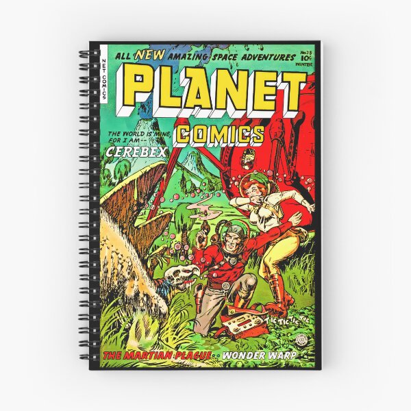 Item preview, Planet Comics #73 1953 Retro/Vintage Magazine Art designed and sold by ArchimedesPrime.