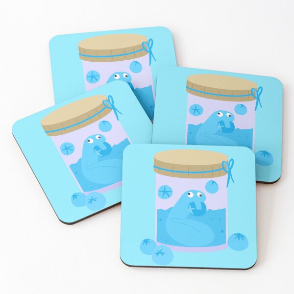 Item preview, Worms Off The String: Jar'n Jams - Blueberry designed and sold by ClumsyPillbug.