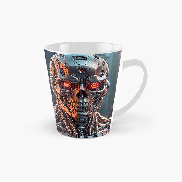 Item preview, Cool Futuristic Cyborg Killer Robot designed and sold by TheArtOfPat.