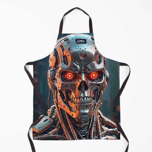 Item preview, Cool Futuristic Cyborg Killer Robot designed and sold by TheArtOfPat.