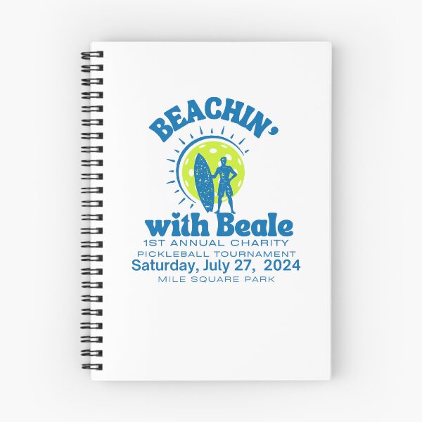 Item preview, Beachin' With Beale Charity Tournament Shirt designed and sold by AuntLauren.