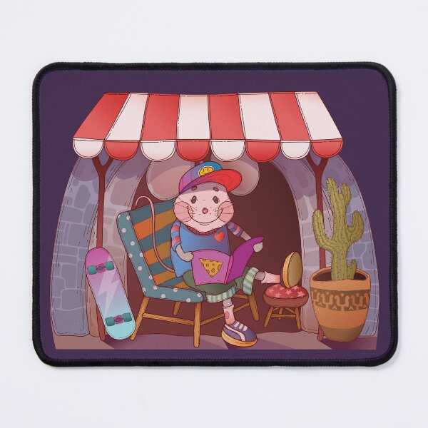Item preview, Skater mouse chill out of sunny day. designed and sold by Franco Moody.