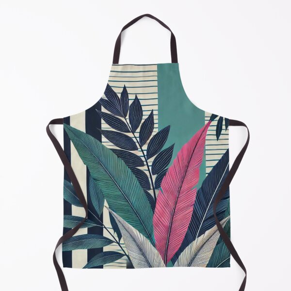 Item preview, Tropical Stripes - Exotic Leaves designed and sold by Marinaso.