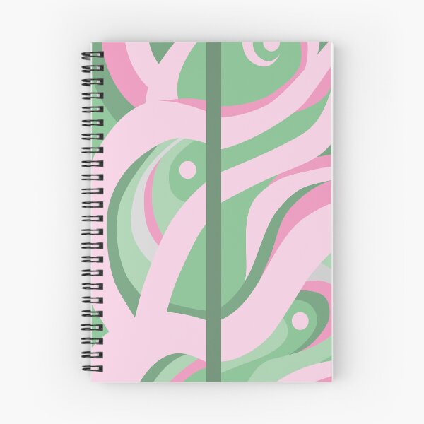Item preview, PINK AND GREEN SEA WAVES VARIATIONS designed and sold by AESNNARTE.