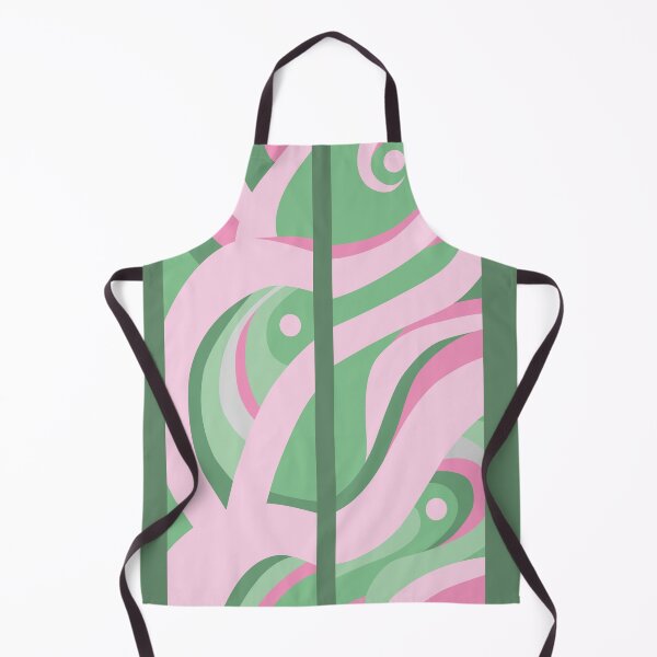 Item preview, PINK AND GREEN SEA WAVES VARIATIONS designed and sold by AESNNARTE.