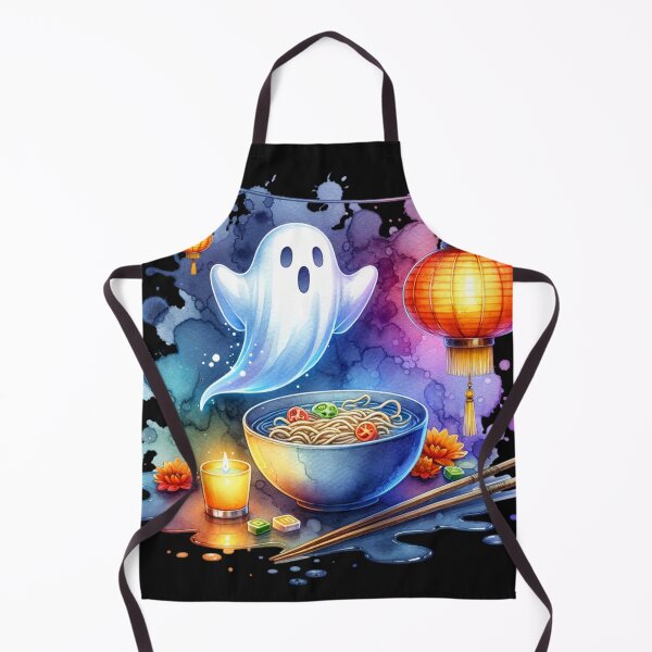 Item preview, Watercolor Hungry Ghost Festival designed and sold by HolidayBug.