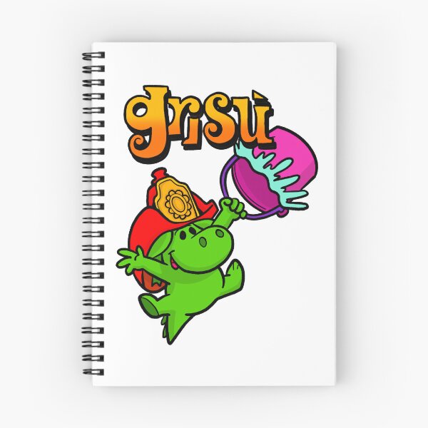 Item preview, Grisu - the firefighting dragon designed and sold by PickledjoArt.