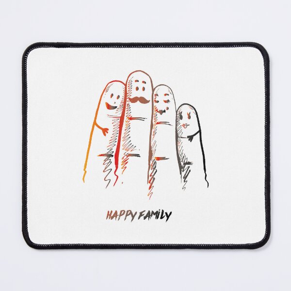 Item preview, Gesture Fingers Family people concept hands showing fingers with smiley faces designed and sold by ABteech.