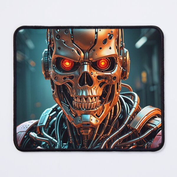 Item preview, Cool Futuristic Cyborg Killer Robot designed and sold by TheArtOfPat.