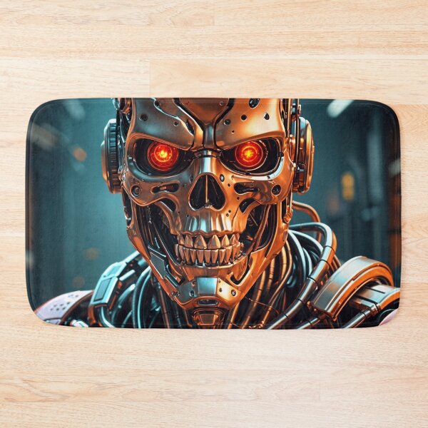 Item preview, Cool Futuristic Cyborg Killer Robot designed and sold by TheArtOfPat.