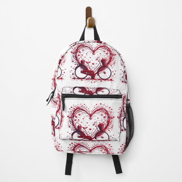 Item preview, Bicycle and heart designed and sold by lojadpop.