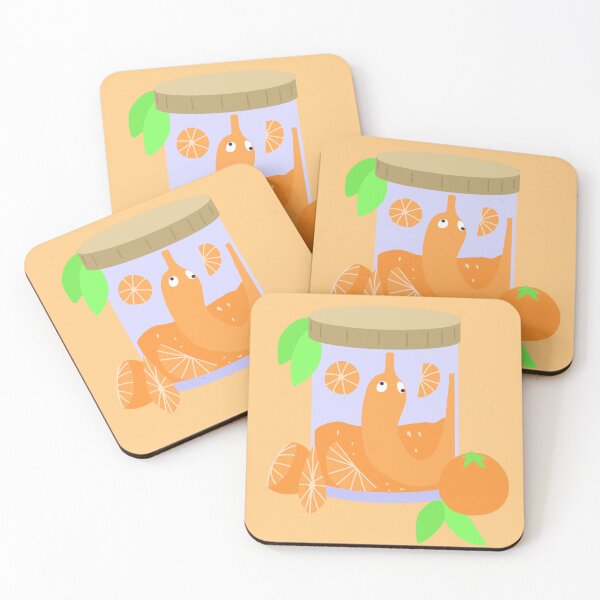 Item preview, Worms Off The String: Jar'n Jams - Orange designed and sold by ClumsyPillbug.