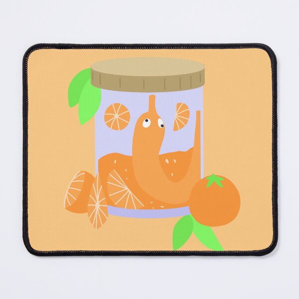 Item preview, Worms Off The String: Jar'n Jams - Orange designed and sold by ClumsyPillbug.