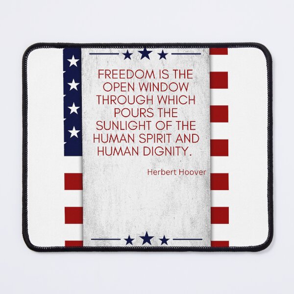 Item preview, Patriotic American Quote designed and sold by Eeconte.