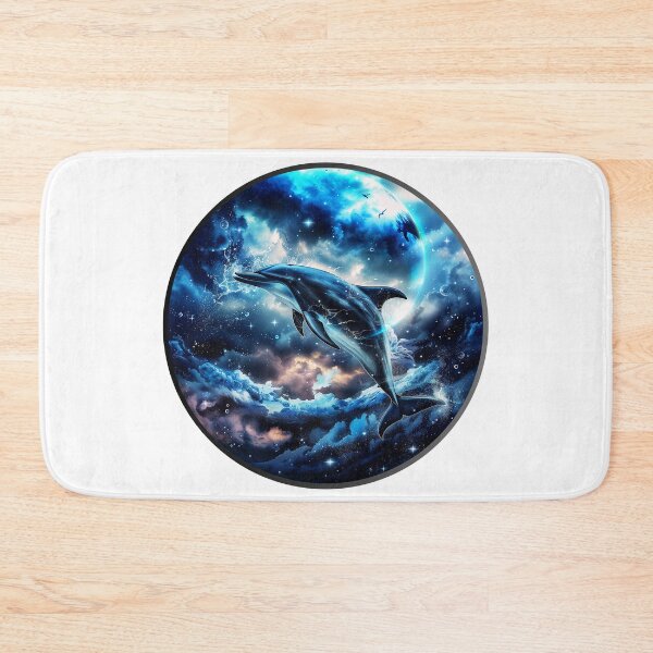 Item preview, Dusky Dolphin, Space Colors, Funny Gifts For Dolphin Lovers designed and sold by TheDarkStone.