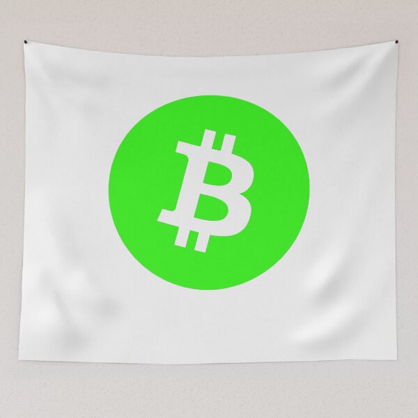 Item preview, Bitcoin Light Green Version Of Official Logo Large Sweatshirt designed and sold by Rainwater Merch.
