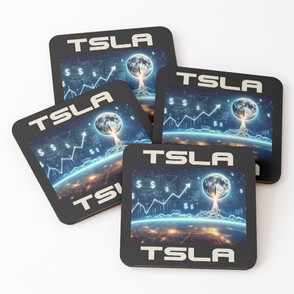 Item preview, Tesla stock designed and sold by TEEJAMBOREE.