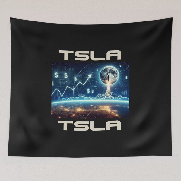 Item preview, Tesla stock designed and sold by TEEJAMBOREE.