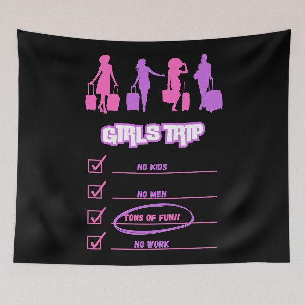 Item preview, Girls Trip Checklist designed and sold by 7ofUsDesigns.