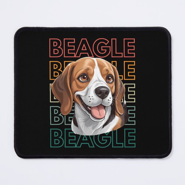 Item preview, Beagle Cartoon Art: Vintage Dog Lover Design designed and sold by andasanc14.
