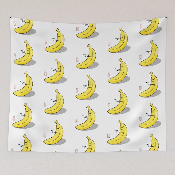 Item preview, Funny Banana - Banana Sit Ups - Cute Banana designed and sold by katwuArt.