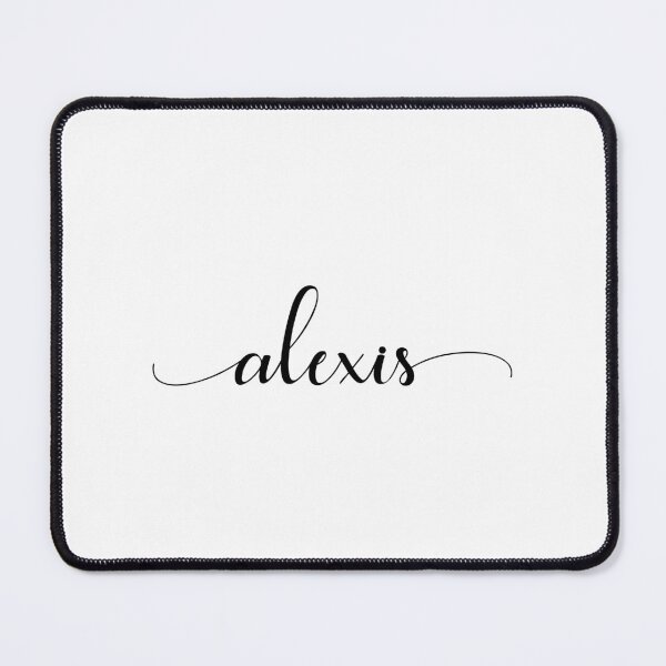 Item preview, Alexis - Custom name on delicate black cursive font designed and sold by To the Lua.