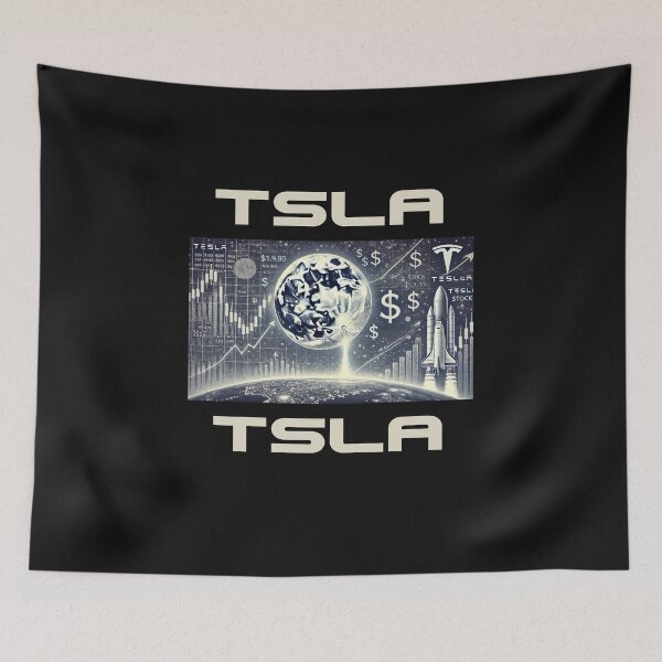 Item preview, Tesla stock designed and sold by TEEJAMBOREE.