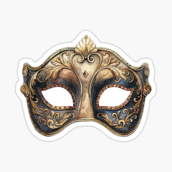 Item preview, Vintage Gold Mask for Party designed and sold by Goldvly.