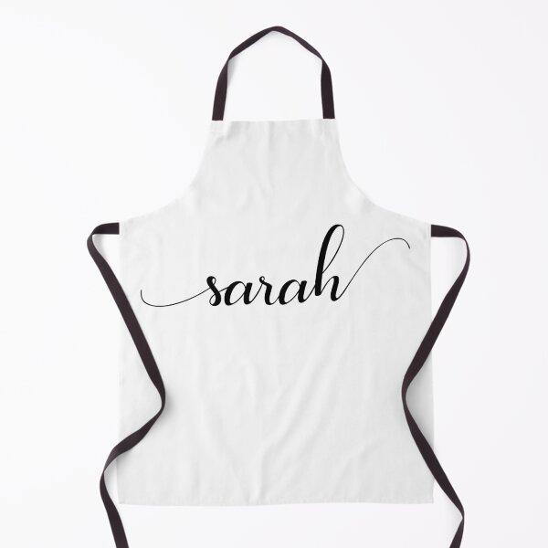 Item preview, Sarah - Custom name on delicate black cursive font designed and sold by To the Lua.