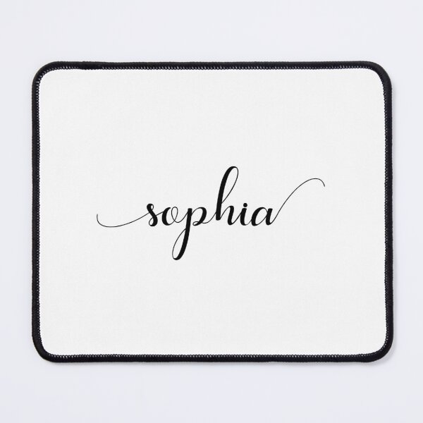 Item preview, Sophia - Custom name on delicate black cursive font designed and sold by To the Lua.