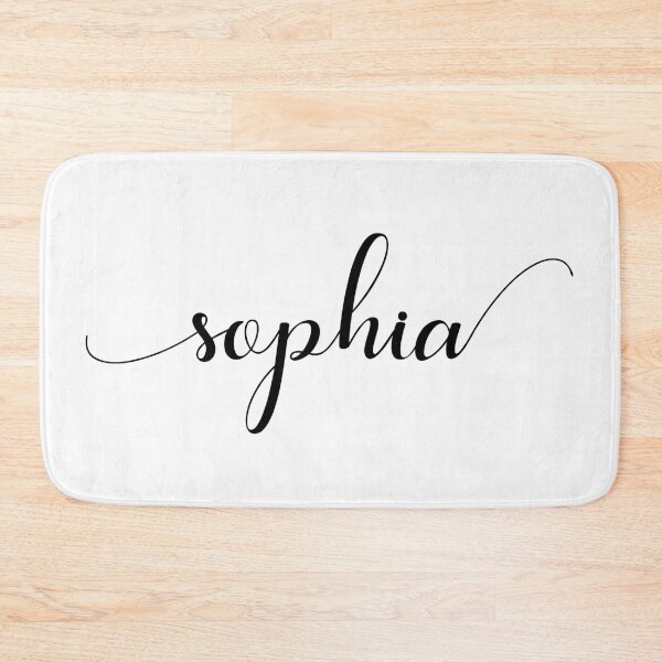 Item preview, Sophia - Custom name on delicate black cursive font designed and sold by To the Lua.