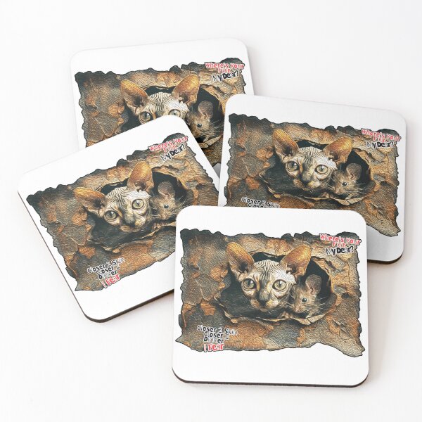 Item preview, Sphynx & Mouse designed and sold by The Shop 696.