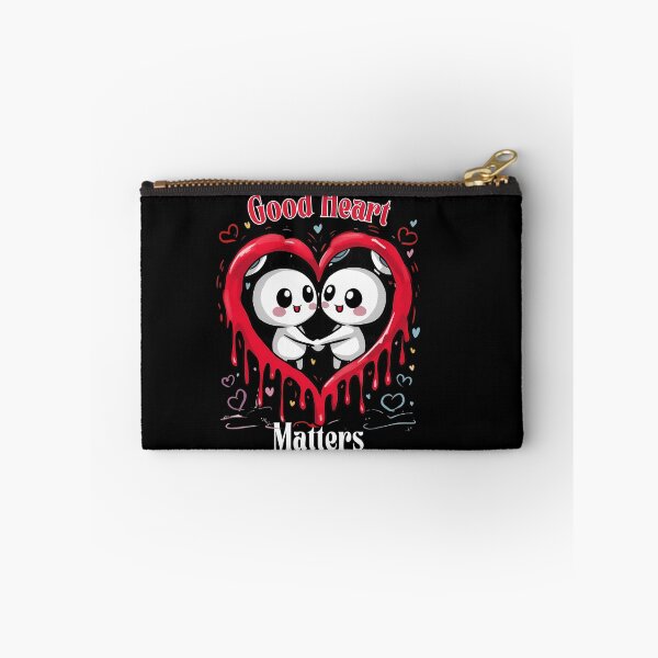 Item preview, Good Heart Matters Typographic Colorful Red Paint Dripping Heart Illustrations Design designed and sold by Raise2Shine.