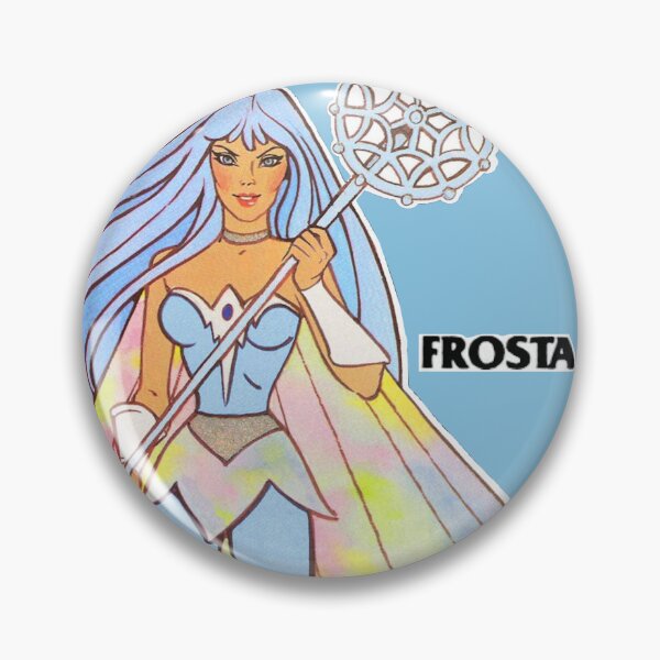 Item preview, Vintage Style SHE RA Card back Style Character art - FROSTA Ice empress of Etheria designed and sold by Michaelofthe80s.
