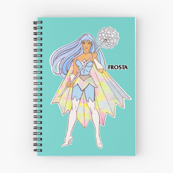 Item preview, Vintage Style SHE RA Card back Style Character art - FROSTA Ice empress of Etheria designed and sold by Michaelofthe80s.