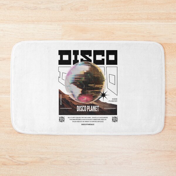 Item preview, DISCO  - Disco Planet (black)  designed and sold by Discothreadz.