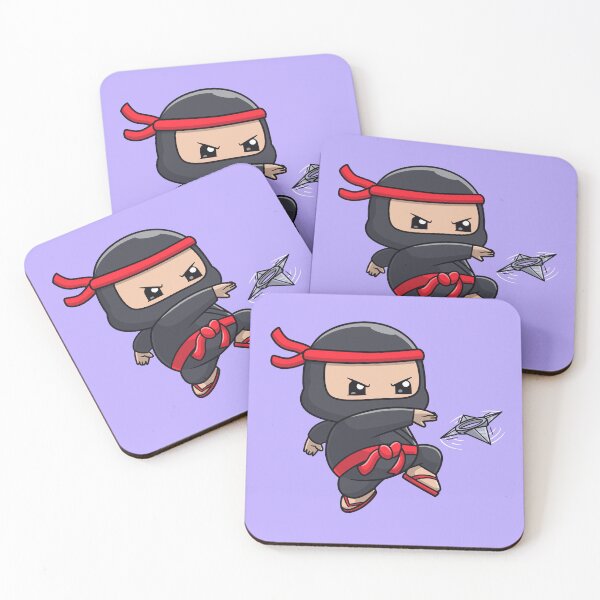 Item preview, Cute Ninja Fighter Holding Shuriken Cartoon Vector Icon - Adorable People and Holiday Illustration designed and sold by hjian8219.