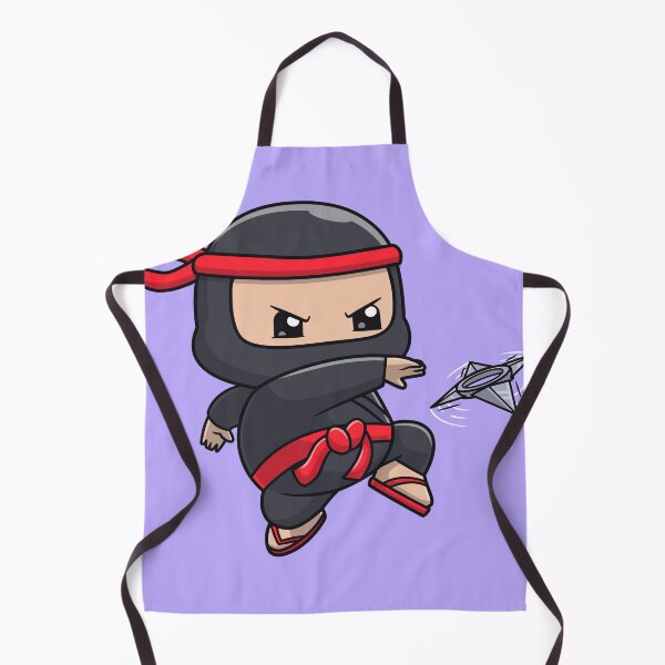 Item preview, Cute Ninja Fighter Holding Shuriken Cartoon Vector Icon - Adorable People and Holiday Illustration designed and sold by hjian8219.