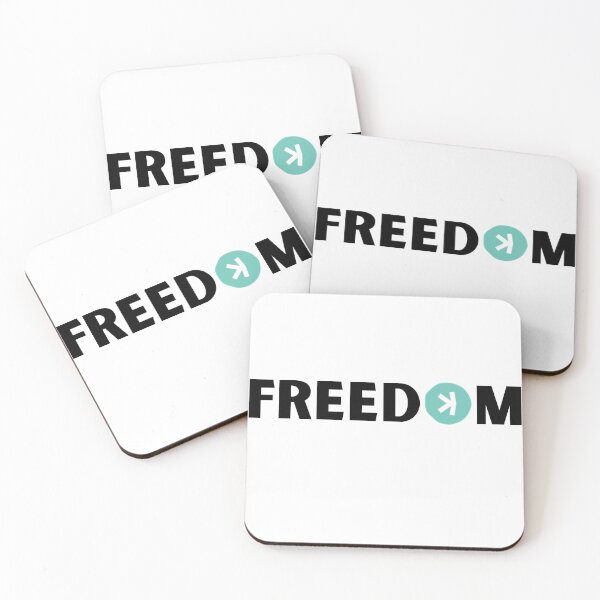 Item preview, Kaspa Freedom Tee designed and sold by caffeinateduser.
