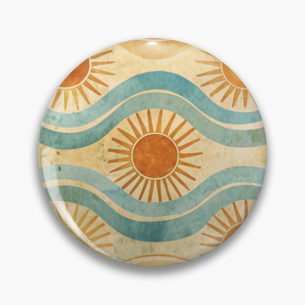 Item preview, Retro Summer Waves  designed and sold by AOCollections.