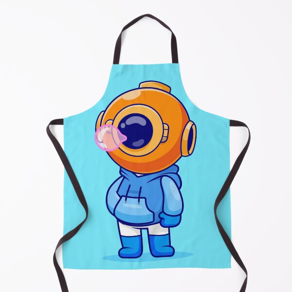 Item preview, Cute Diver Blowing Gum with Hoodie Cartoon Vector Icon - Adorable Science and Fashion Illustration designed and sold by hjian8219.