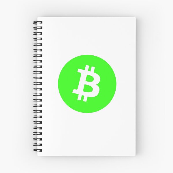 Item preview, Bitcoin Light Green Version Of Official Logo Large Hoodie designed and sold by Rainwater Merch.