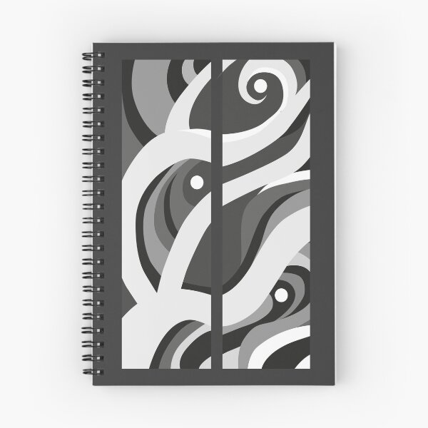 Item preview, BLACK GREY WHITE WATER/SEA WAVES VARIATIONS designed and sold by AESNNARTE.