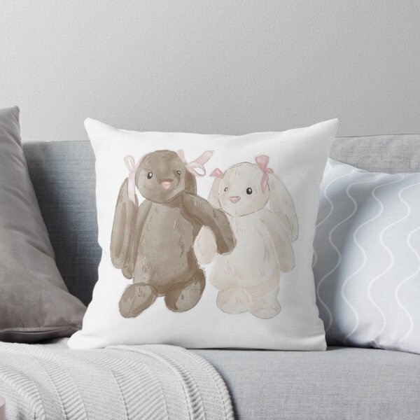 Item preview, Blushing bunnies with bows designed and sold by V-Draws-.
